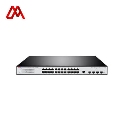 Hoodblue マルチレイヤー 3 ネットワーク スイッチ 24/48 ポート 10 ギガビット オプティカル ウェブ 管理 VLAN 部門