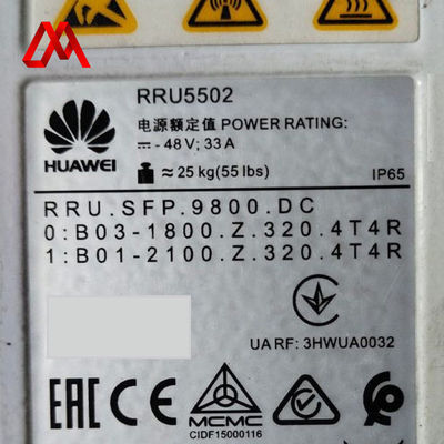 HUAWEI RRU5502 02312BSJ IBW75Mhz (バンド3) 1800/2100MHz WD5MBW5502GB